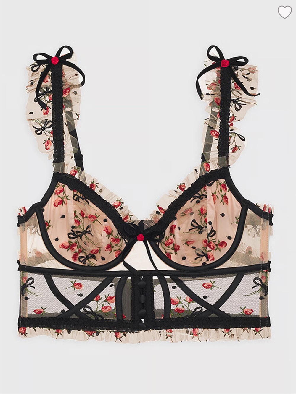 🍒NWT For Love & Lemons Kendra Corset Bustier Top🍒